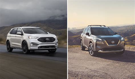 ford edge compared to nissan rogue