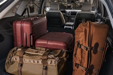 ford edge luggage capacity images