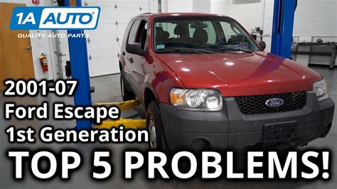 First generation Ford Escape years to avoid and their common issues