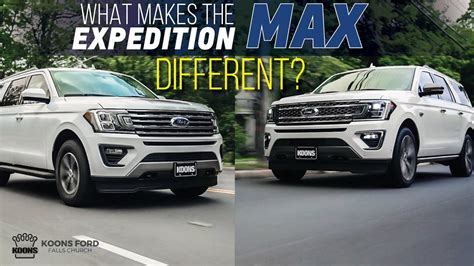 ford expedition vs expedition max