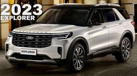 ford explorer 2023 packages