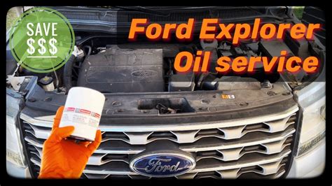 Ford Explorer engine internal components demonstrating lubrication needs