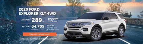 ford explorer lease offers 2015