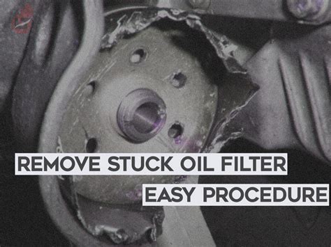 ford explorer oil filter stuck