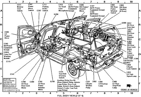 ford explorer parts list