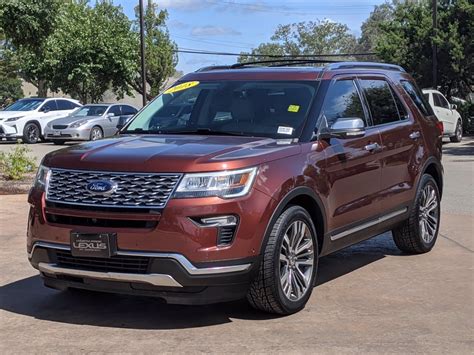 ford explorer platinum 2018 for sale