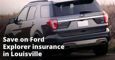ford explorer quote insurance