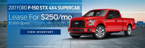 ford f 150 lease programs