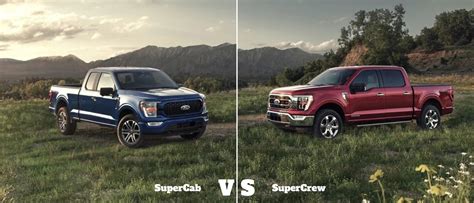 ford f 150 super cab vs crew cab