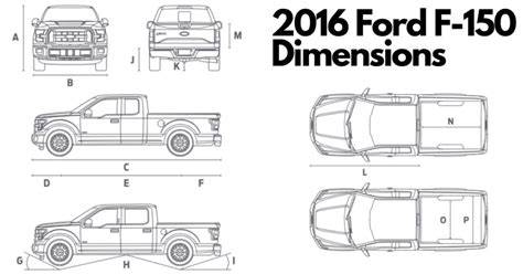 Ford F-150 truck showcasing its robust dimensions