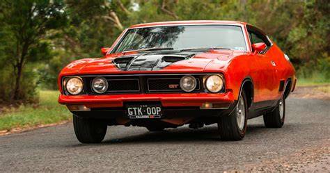 Classic Ford Falcon XB Coupe in pristine condition