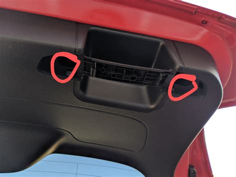 Ford Focus Boot Switch Removal