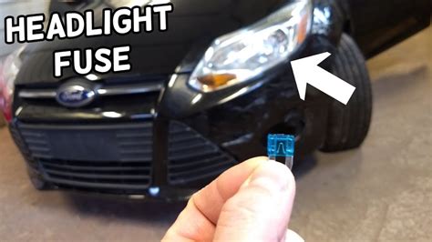 Ford Focus Headlight Fuse Location