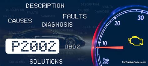 ford focus p2002 fault code