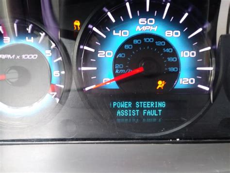 ford fusion 2012 power steering assist fault