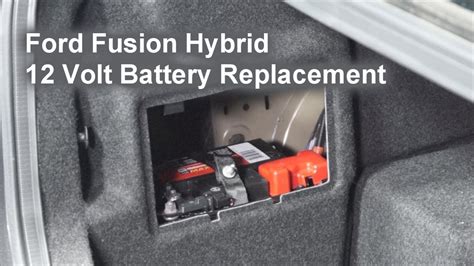ford fusion 2014 hybrid battery