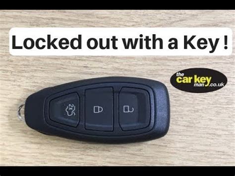 ford fusion keys locked in car