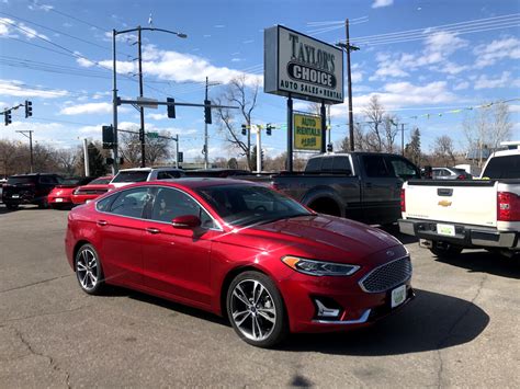 ford fusion titanium for sale near me