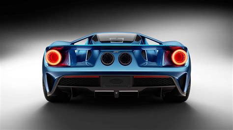 ford gt back view