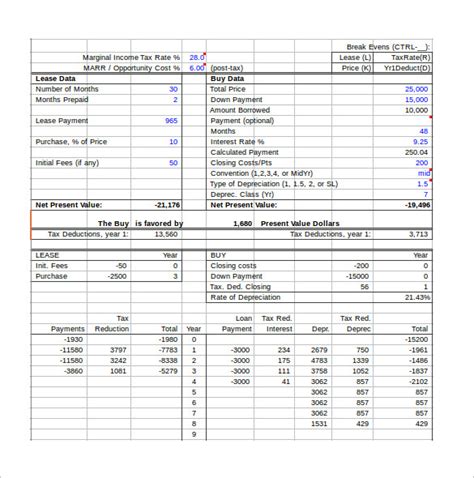 ford lease payment calculator