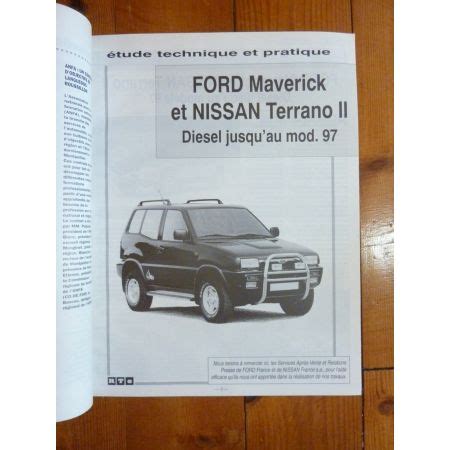 ford maverick fiche technique