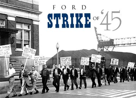 ford motor company on strike
