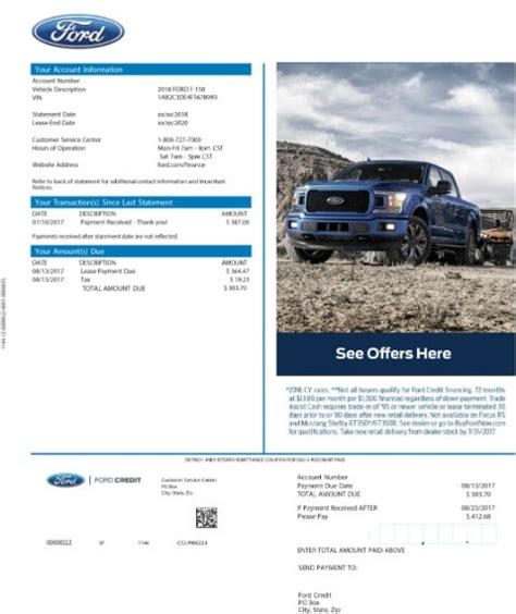 ford motor credit pay bill