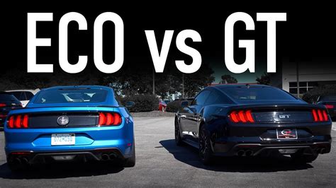 ford mustang 2.3 ecoboost vs 5.0 gt