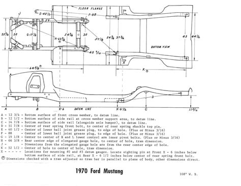 ford mustang car length