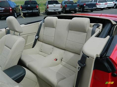 ford mustang convertible back seat