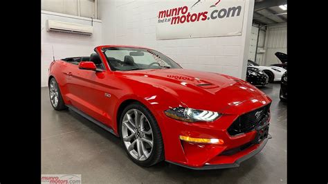 ford mustang convertible gt 2019 red