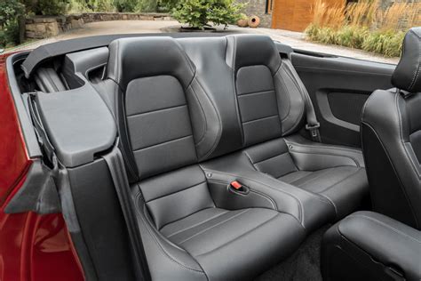 ford mustang convertible rear seats