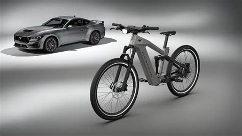 Ford Mustang ebike showcasing iconic design and electric power