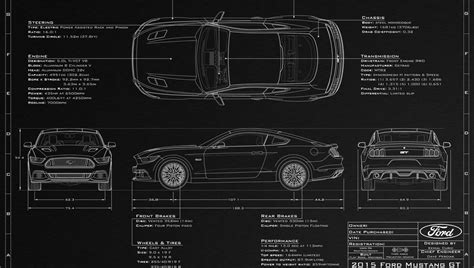 ford mustang ecoboost dimensions