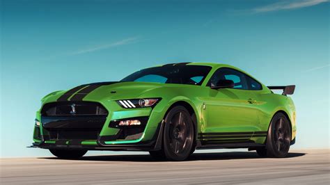 ford mustang gt500 green