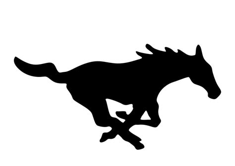 ford mustang horse silhouette