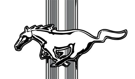 ford mustang logo clip art free
