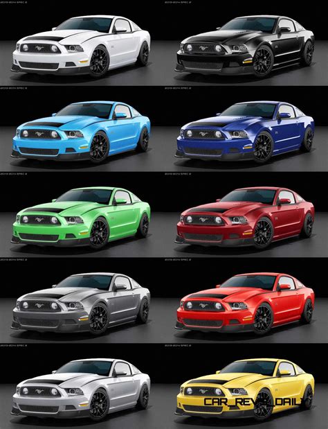 ford mustang paint colors