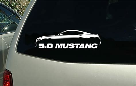 ford mustang stickers and decals