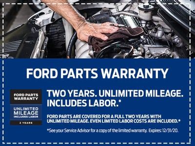 ford parts warranty phone number
