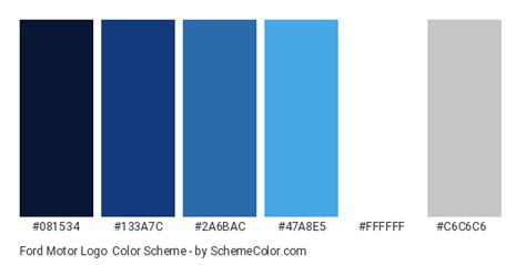 ford performance blue hex code