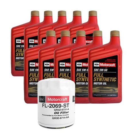 ford performance oil change for mustang gt350