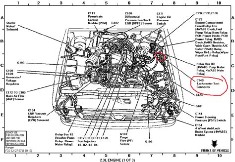 ford ranger 2 3l engine diagram 2001
