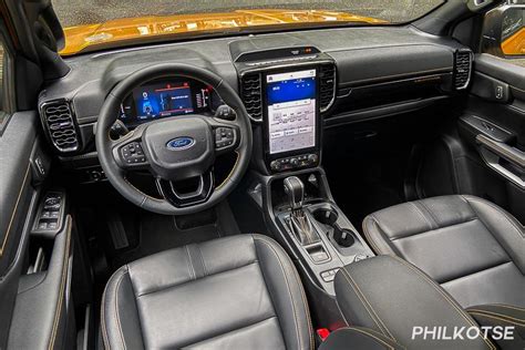 ford ranger 2023 interior