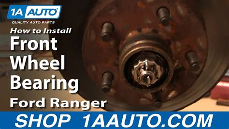 ford ranger 2wd front wheel bearing replacement