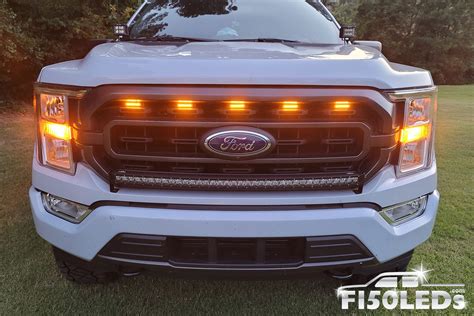 ford raptor style grill lights