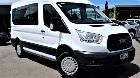 Image showing a Ford Transit 12-seater used for various purposes