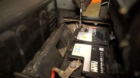 Step-by-step guide for Ford Transit battery replacement