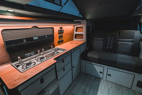 Wiring diagram for a Ford Transit campervan conversion electrical system