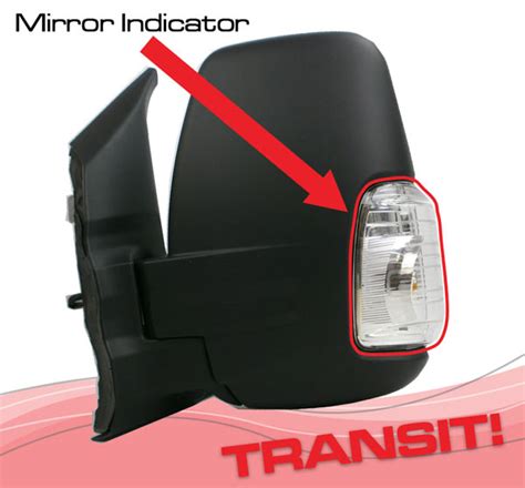 ford transit wing mirror indicator lens replacement